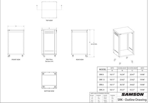 Рак стойка Samson SRK8 Рак стойка - 2