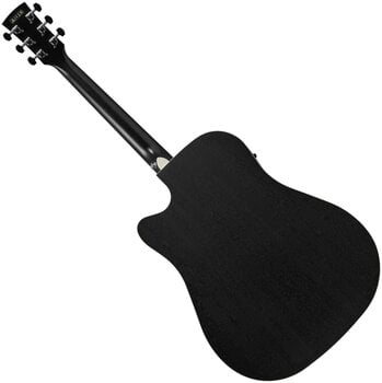 guitarra eletroacústica Ibanez AW84CE-WK Weathered Black Open Pore guitarra eletroacústica - 2