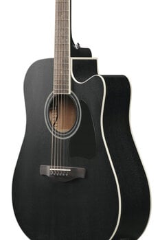 guitarra eletroacústica Ibanez AW84CE-WK Weathered Black Open Pore guitarra eletroacústica - 5