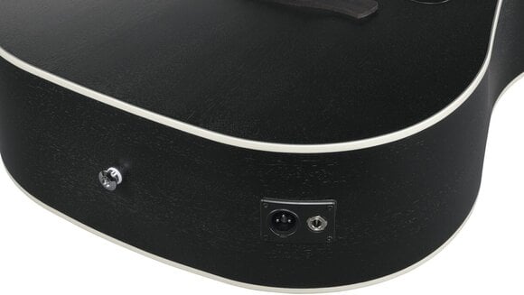 guitarra eletroacústica Ibanez AW84CE-WK Weathered Black Open Pore guitarra eletroacústica - 10