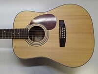 Cort Earth 70-12 Open Pore Natural 12-струнна акустична гітара