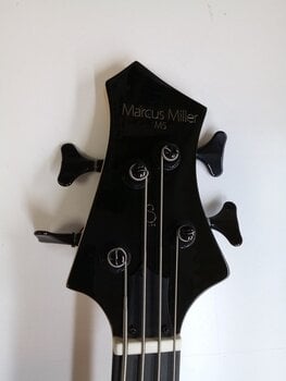 Baixo de 4 cordas Sire Marcus Miller M5 Swamp Ash-4 2nd Gen Transparent Blue Baixo de 4 cordas (Tao bons como novos) - 4