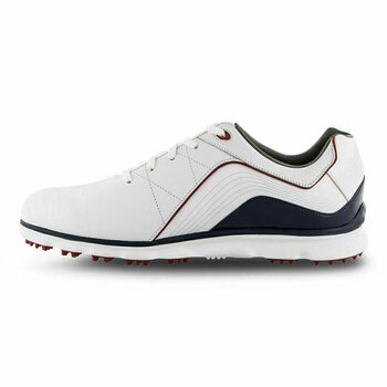 Férfi golfcipők Footjoy Pro SL White/Navy/Red 42,5 - 2