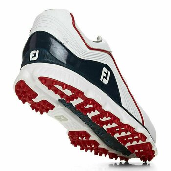 Мъжки голф обувки Footjoy Pro SL White/Navy/Red 42,5 - 5