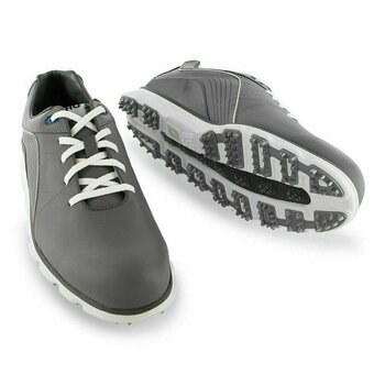 Chaussures de golf pour hommes Footjoy Pro SL Grey White 44,5 - 4