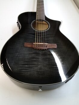 Elektroakustinen kitara Ibanez AEWC400-TKS Transparent Black Sunburst Elektroakustinen kitara (Uudenveroinen) - 2