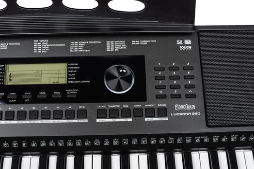 Keyboard z dinamiko Pianonova Lucerna 350 Keyboard z dinamiko Black - 9