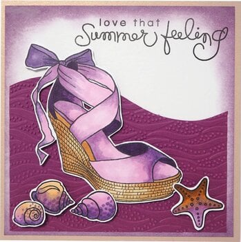 Scrapbooking CREATIVE EXPRESSIONS Silicone Gel Stamps Silicone Stamps 1 kom - 2