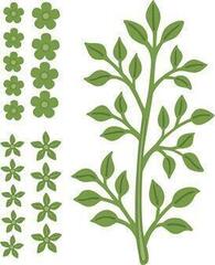 Scrapbooking CREATIVE EXPRESSIONS Cutting And Embossing Metal Stencils Set predložaka za rezanje 3 kom - 2