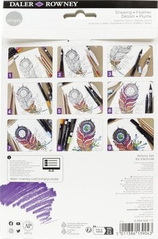 Grafit ceruza Daler Rowney Sketching Start Set Művész ceruza készlet 15 db - 4