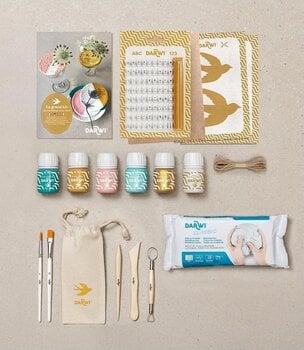 Ilmakuivuva savi Darwi Modeling Set Ilmakuivuva savi - 2