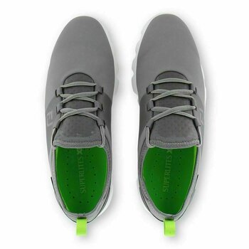 Мъжки голф обувки Footjoy Superlites XP Grey/Lime 42,5 - 3