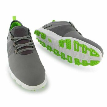 Chaussures de golf pour hommes Footjoy Superlites XP Grey/Lime 42,5 - 4