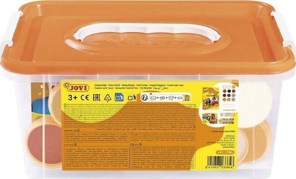 Gesichtsfarbe Jovi Face Paint Gesichtsbemalungsset Mix 8 x 12 ml 25 Stück - 5
