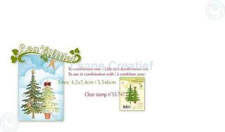 Scrapbooking Leane Creatief Stencils Set predložaka za rezanje 7 kom - 1