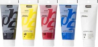 Akrilna barva Pébéo Acrylic Paint Set akrilnih barv 5 x 100 ml 5 Kosov - 1