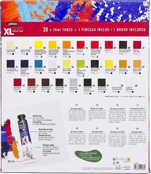 Culoare ulei Pébéo Oil Paint Vopsea cu ulei Mix 30 x 20 ml 30 buc - 4