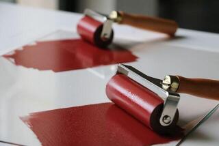 Accesoriu Pébéo Linocut Roller Accesoriu Role/rulou 50 mm - 2