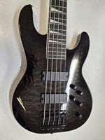 Jackson JS Series Concert Bass JS3VQ AH Transparent Black Sunburst 5-keelne basskitarr