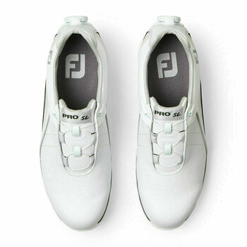 Pantofi de golf pentru femei Footjoy Pro SL BOA Alb/Argintiu/Cărbune 37 - 3