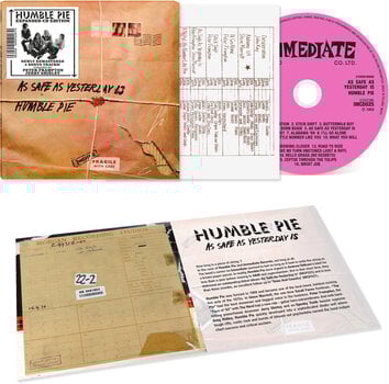 CD диск Humble Pie - As Safe As Yesterday Is (Reissue) (CD) - 2