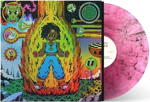 Vinyl Record Tha God Fahim - Dump Goat 3 (Electric Pink Smoke Coloured) (LP) - 2