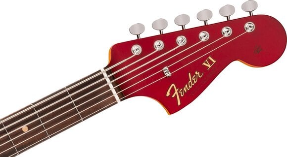 6 strunska bas kitara Fender Vintera III Early '60s Bass VI RW Candy Apple Red 6 strunska bas kitara - 5