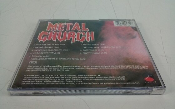 CD de música Metal Church - Metal Church (CD) (Apenas desembalado) - 5