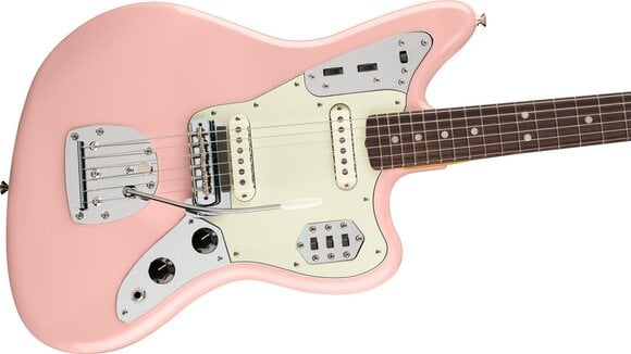 Elektrikitarr Fender Vintera III Mid '60s Jaguar RW Shell Pink Elektrikitarr - 4