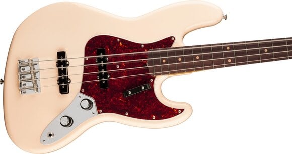 Baixo de 4 cordas Fender Vintera III Early '60s Jazz Bass RW Olympic White Baixo de 4 cordas - 4