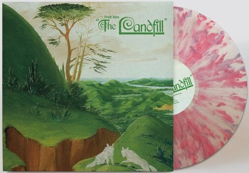 Vinylplade Fruit Bats - The Landfill (Pink Splatter in Clear Coloured) (LP) - 2