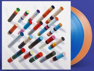 Vinylplade Future Islands - From A Hole In The Floor To A Fountain Of Youth (Gatefold) (Blue/Apricot Coloured) (2 LP) - 1