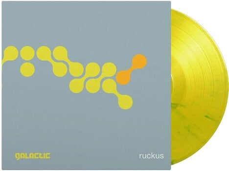 Vinylplade Galactic - Ruckus (Reissue) (Limited Edition) (Yellow/Green Marble Coloured) (180 g) (LP) - 2