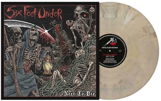Vinüülplaat Six Feet Under - Next To Die (Bone Brown Coloured) (LP) - 2