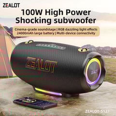 Portable Lautsprecher Zealot S127 Black Portable Lautsprecher - 4