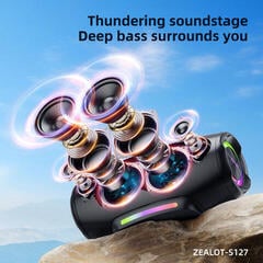 Portable Lautsprecher Zealot S127 Black Portable Lautsprecher - 5