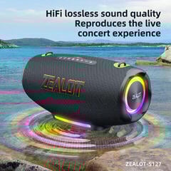 Portable Lautsprecher Zealot S127 Black Portable Lautsprecher - 7