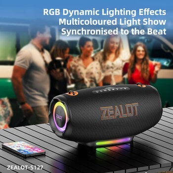 Portable Lautsprecher Zealot S127 Black Portable Lautsprecher - 11