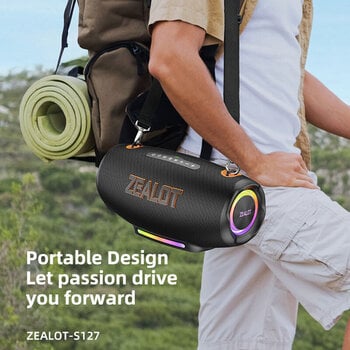 Portable Lautsprecher Zealot S127 Black Portable Lautsprecher - 13