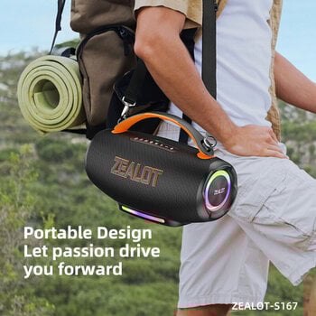 Portable Lautsprecher Zealot S167 Black Portable Lautsprecher - 10