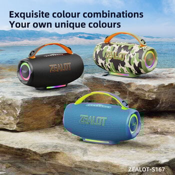 Portable Lautsprecher Zealot S167 Black Portable Lautsprecher - 11