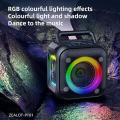 Portable Lautsprecher Zealot PT01 2mics Black Portable Lautsprecher - 7