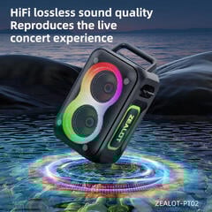 Portable Lautsprecher Zealot PT02 2mics Black Portable Lautsprecher - 5