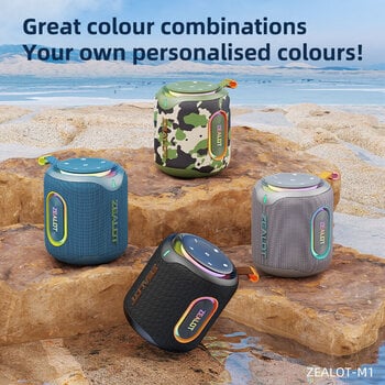 Portable Lautsprecher Zealot M1 Gray Portable Lautsprecher - 13