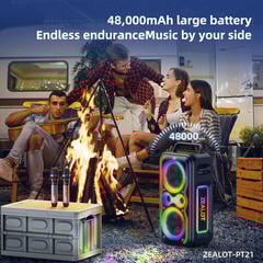 Portable Lautsprecher Zealot PT21 Black Portable Lautsprecher - 5