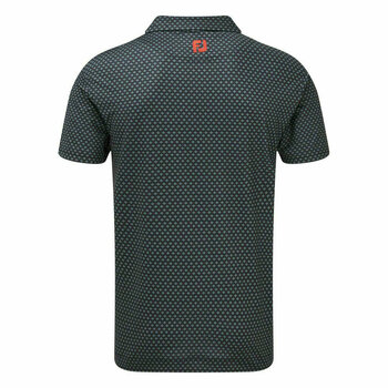 Camisa pólo Footjoy Stretch Lisle Foulard Print Mens Polo Shirt Navy XL - 2