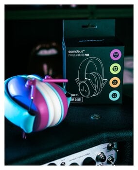 Ohrstöpsel Soundeus HearProtect P1-K5 Billie Pink Ohrstöpsel - 9