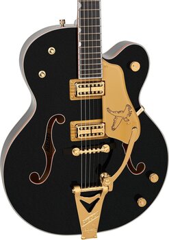 Semiakustická kytara Gretsch G6136TG-58 1958 Custom Falcon EB Emerald Night Semiakustická kytara - 3