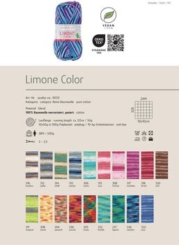 Knitting Yarn Schoeller + Stahl Limone Color 205 Knitting Yarn - 2