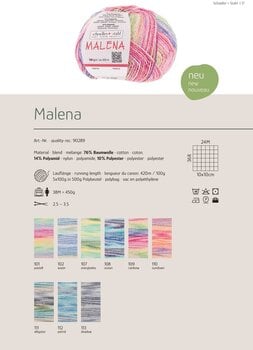 Knitting Yarn Schoeller + Stahl Malena 113 Knitting Yarn - 2